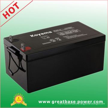 CE Approved Storage Solar Energy Battery AGM Battery 250ah 12V